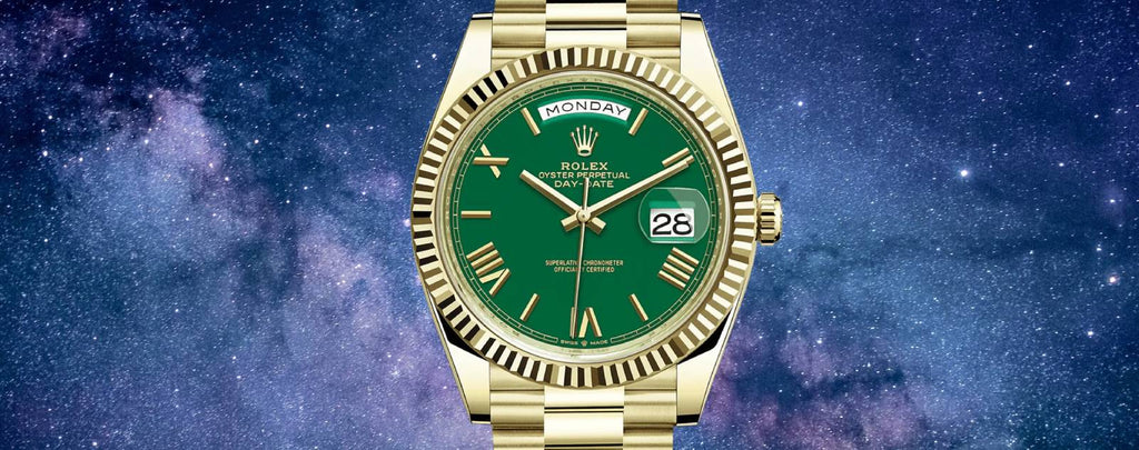 Genuine Green Dial Rolex Watches for sale by Diamond Source NYC