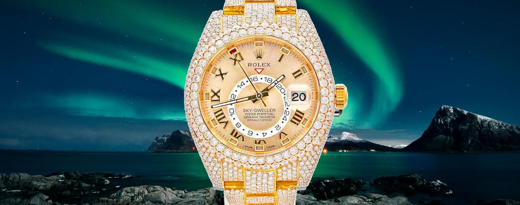 Diamond rolex for sale best sale