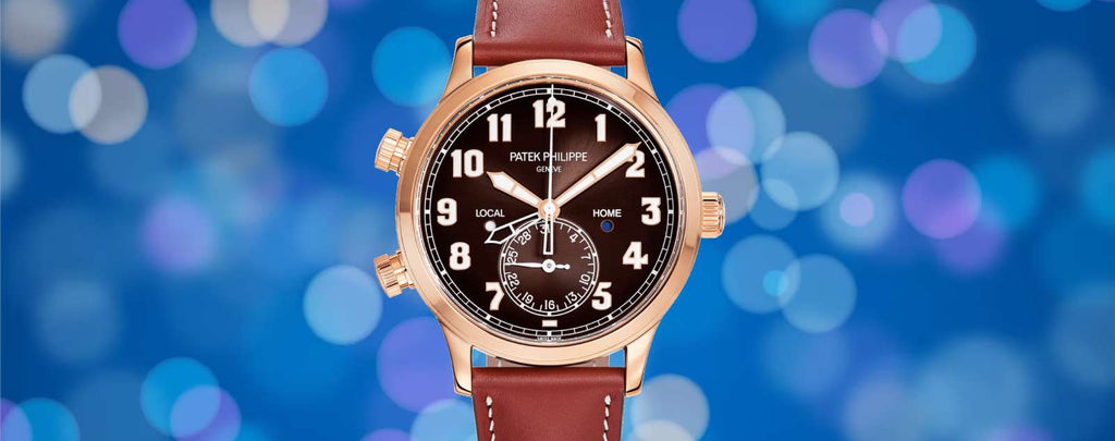 Patek Philippe Calatrava Pilot Travel Time 5524 | Diamond Source NYC™