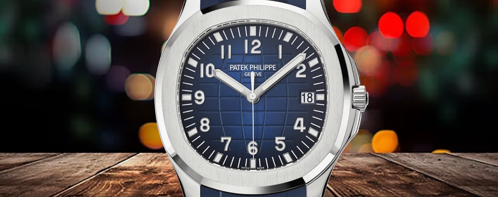 Patek Philippe Aquanaut Blue Watches for sale by Diamond Source NYC