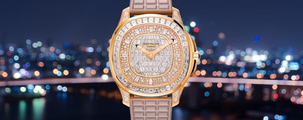 Patek Philippe Aquanaut Diamond Watches for sale by Diamond Source NYC