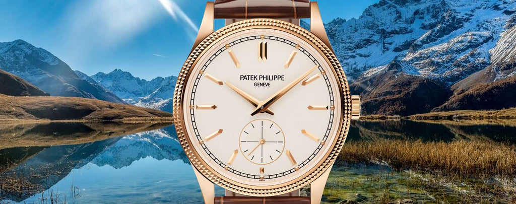 Genuine Patek Philippe Calatrava Rose Gold Watches by Diamond Source NYC