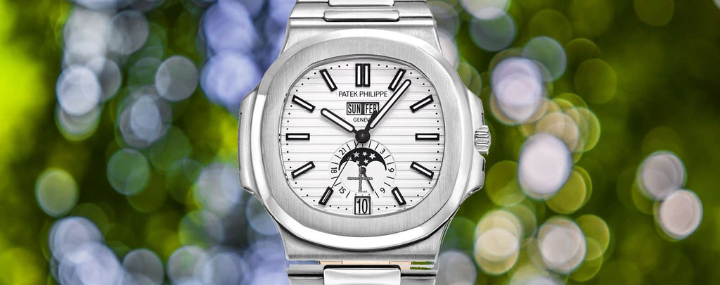 Patek Philippe Nautilus White Dial Watches for sale by Diamond Source NYC