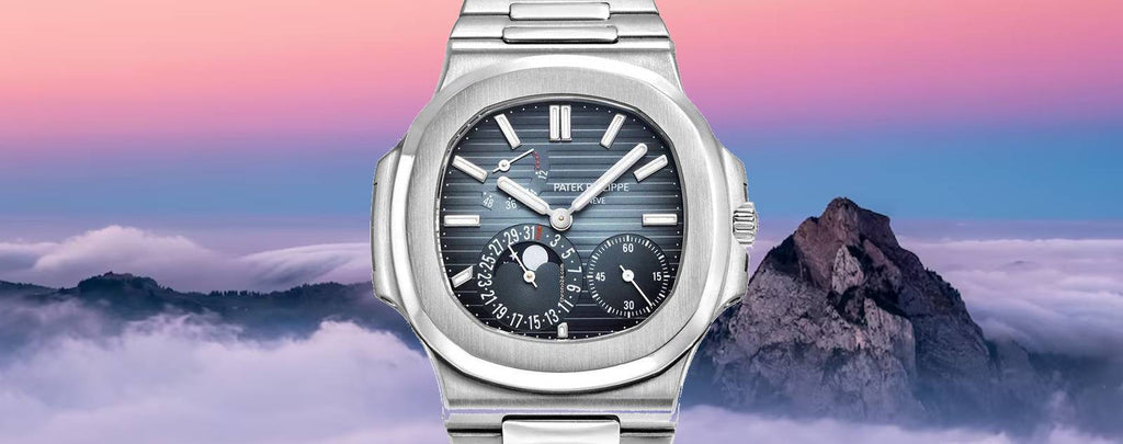 Genuine Patek Philippe Nautilus Moonphase Watches for sale by Diamond Source NYC