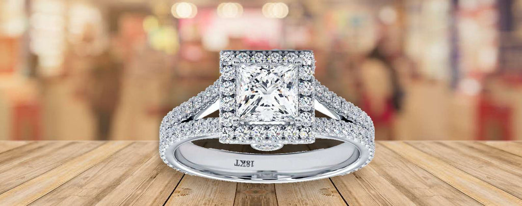 Princess Cut Engagement Rings for Sale by Diamond Source NYC