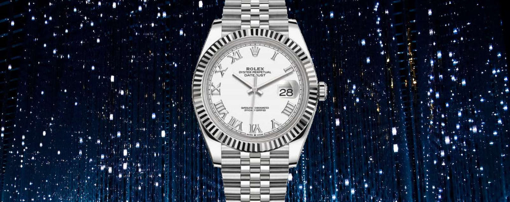 Genuine Rolex Datejust 41 White Dial Watches for Sale by Diamond Source NYC