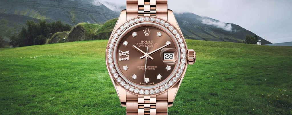 Genuine Rolex Datejust Chocolate Dial Watches for Sale by Diamond Source NYC