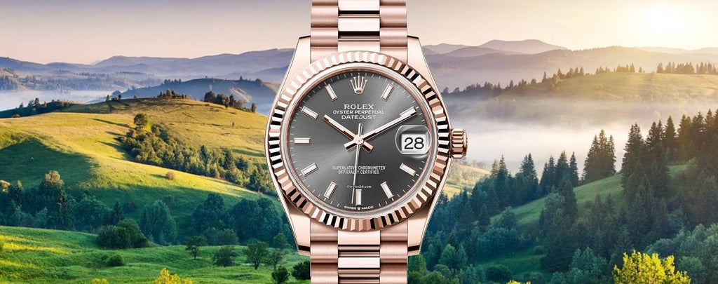 Genuine Rolex Datejust Rose Gold Watches for Sale by Diamond Source NYC