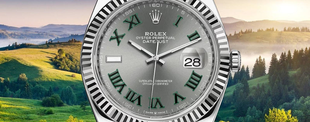 Genuine Rolex Datejust Slate Dial Watches for Sale by Diamond Source NYC