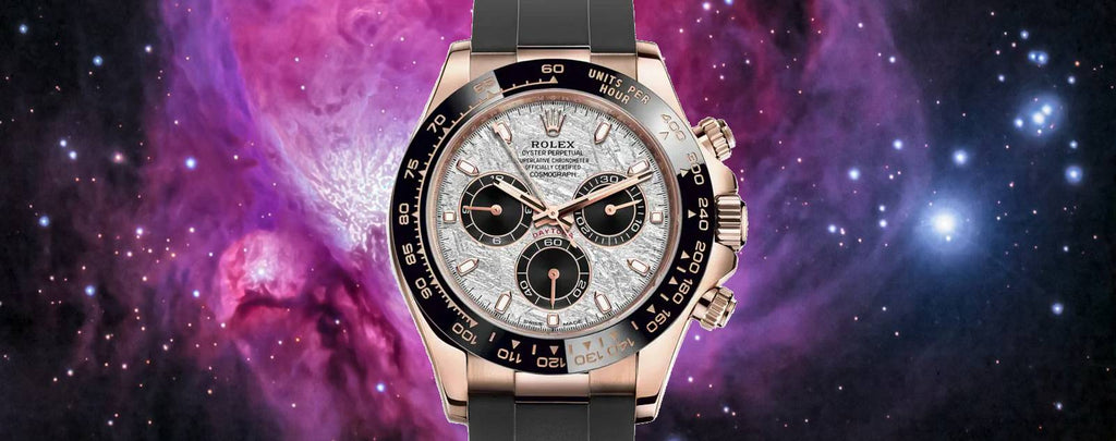 Genuine Rolex Daytona Meteorite Dial Watches for Sale by Diamond Source NYC