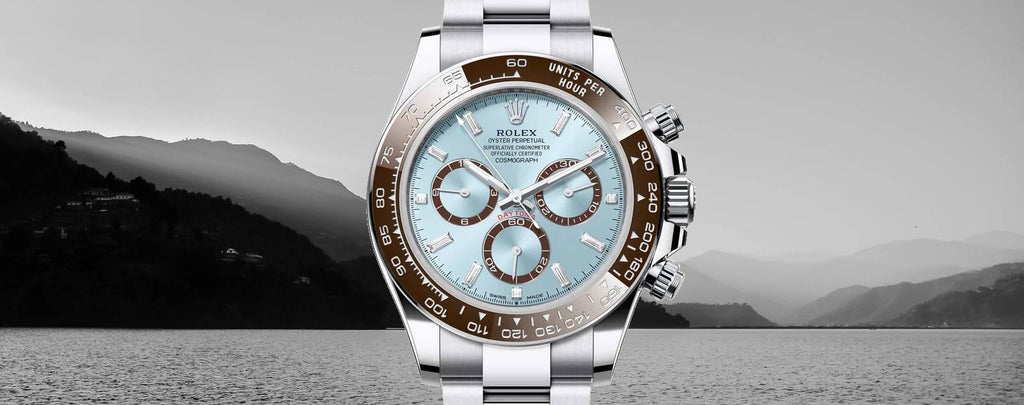 Genuine Rolex Ice Blue Watches for Sale by Diamond Source NYC