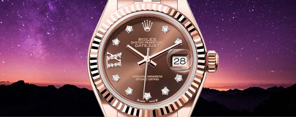 Genuine Rolex Ladies Datejust Everose Watches for Sale by Diamond Source NYC