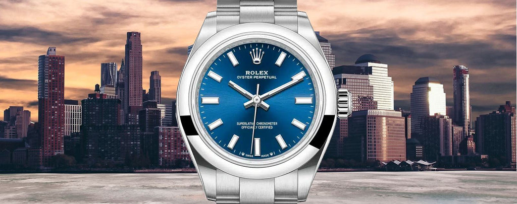 Genuine Rolex Oyster Perpetual 28 Watches For Sale by Diamond Source NYC