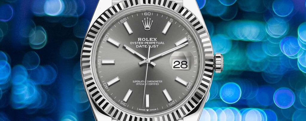 Genuine Rolex Rhodium Dial Watches for sale by Diamond Source NYC