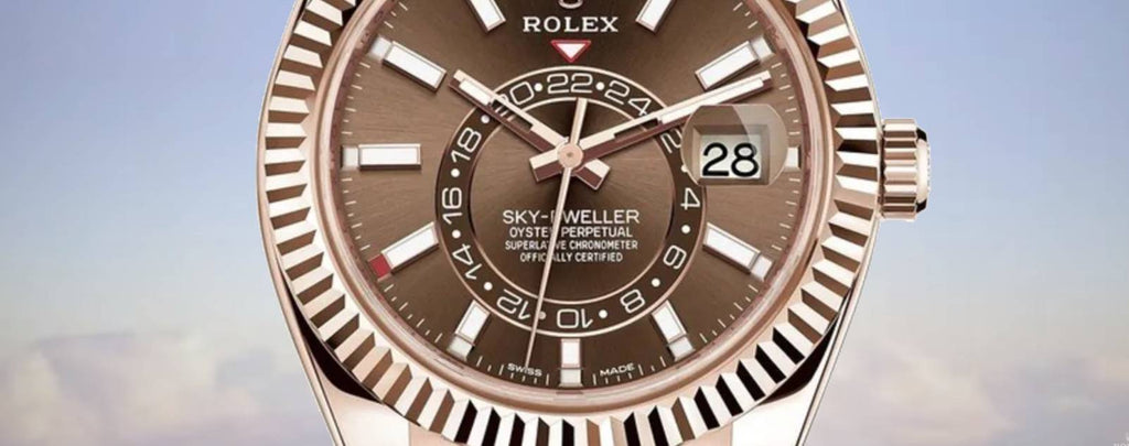 Rolex Sky Dweller Chocolate Dial Watches for sale by Diamond Source NYC