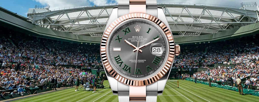 Genuine Rolex Datejust 41 Wimbledon Watches for Sale by Diamond Source NYC