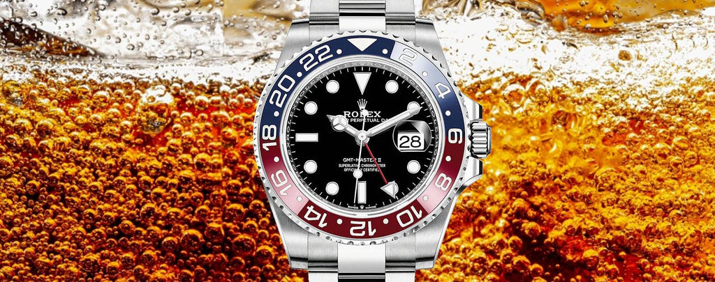 Genuine Rolex GMT Pepsi for sale by Diamond Source NYC