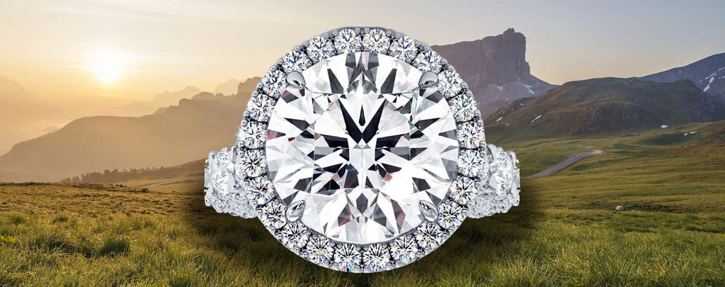 Genuine Round Engagement Rings for Sale by Diamond Source NYC