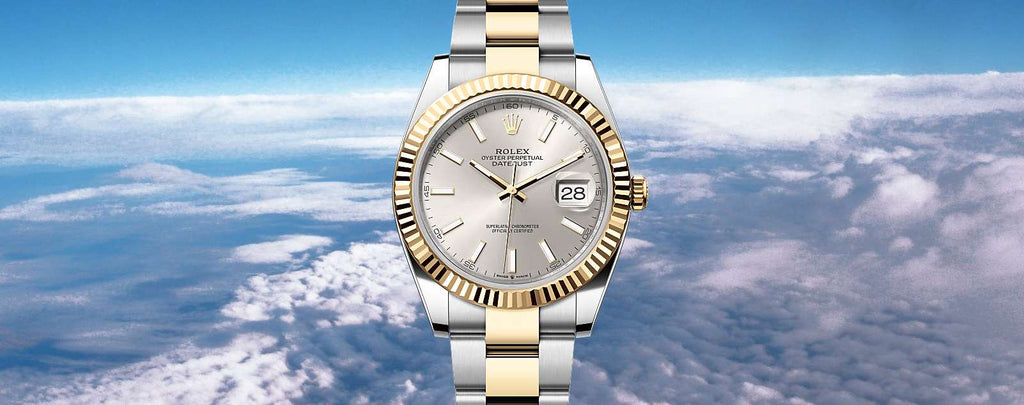 Genuine Silver Rolex Watches for Sale by Diamond Source NYC