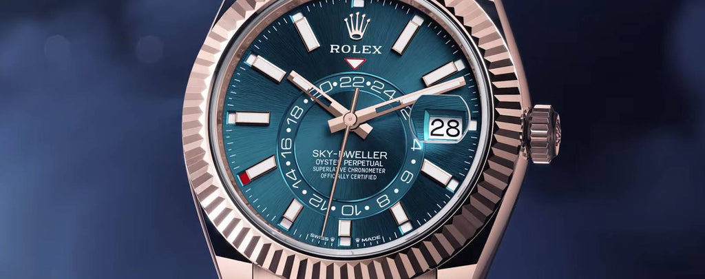 Rolex Sky Dweller Green Dial Watches for sale by Diamond Source NYC