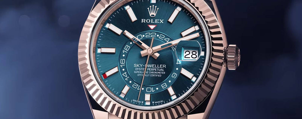 Rolex Sky Dweller Green Dial Watches for sale | Diamond Source NYC™