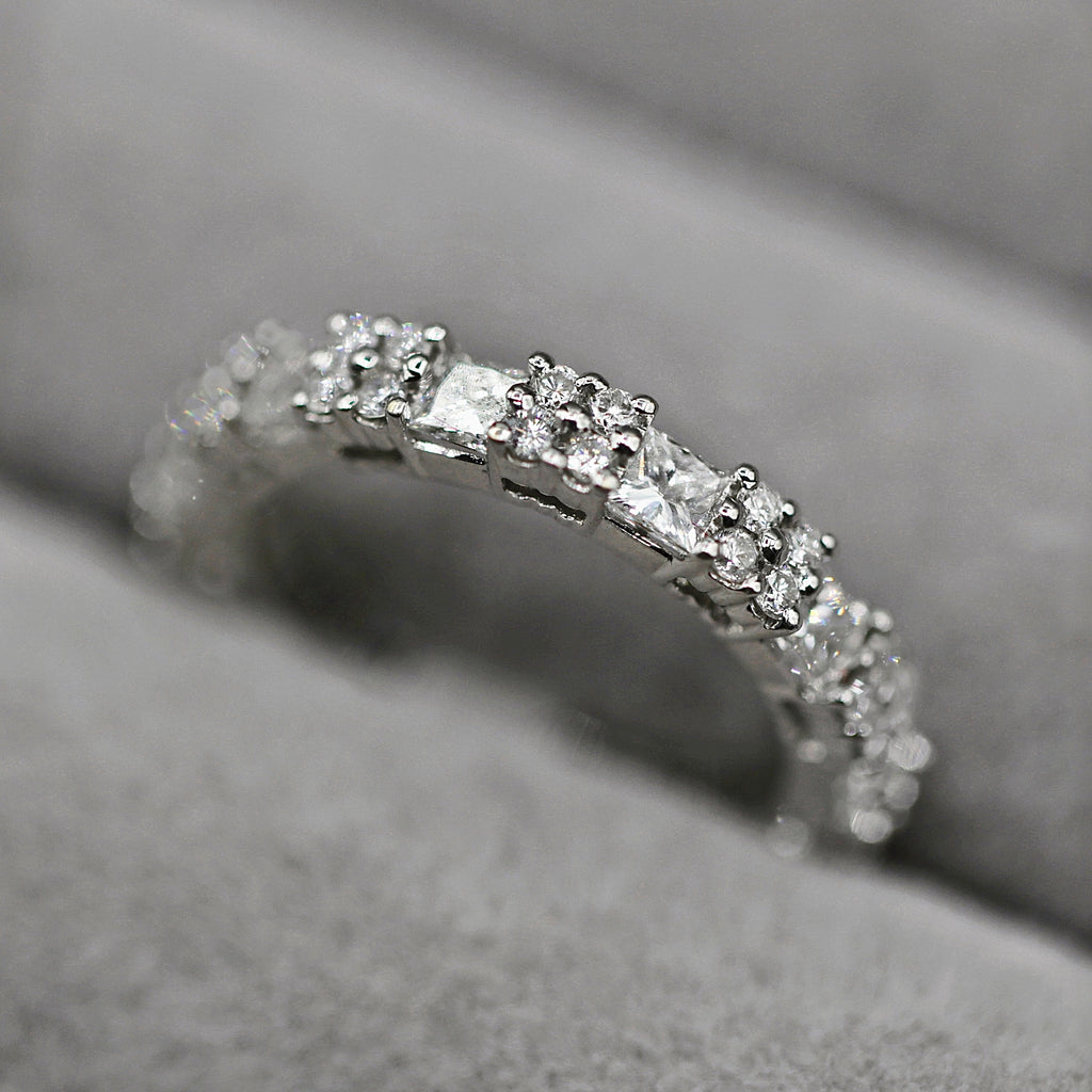 18k White Gold Eternity Band with 2.21ct Diamonds EXPXX6812