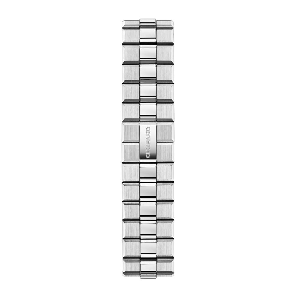 2025 Model Chopard Alpine Eagle 41mm Watch - Ref: 295396-9001 - Blue Dial in Platinum Case, Platinum Bracelet