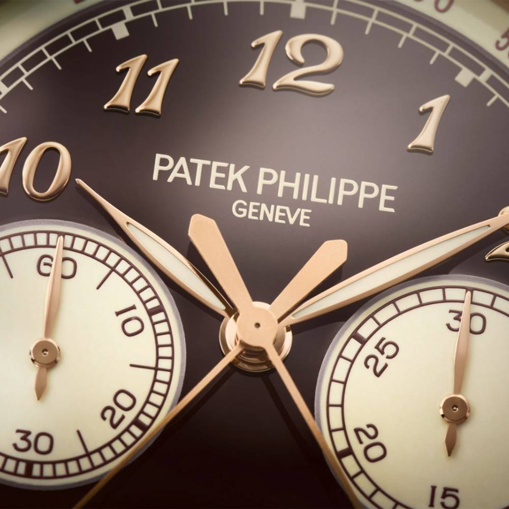 2025 Model Patek Philippe Grand Complications Split-Seconds Chronograph 41mm Watch - Ref: 5370R-001 - Brown Dial in 18K Rose Gold Brown Alligator Strap