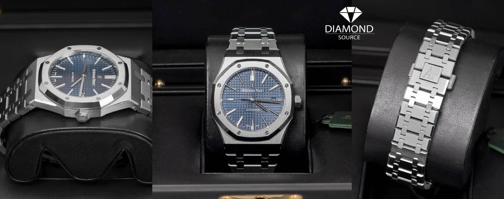 A luxury watch being used as collateral for a loan.