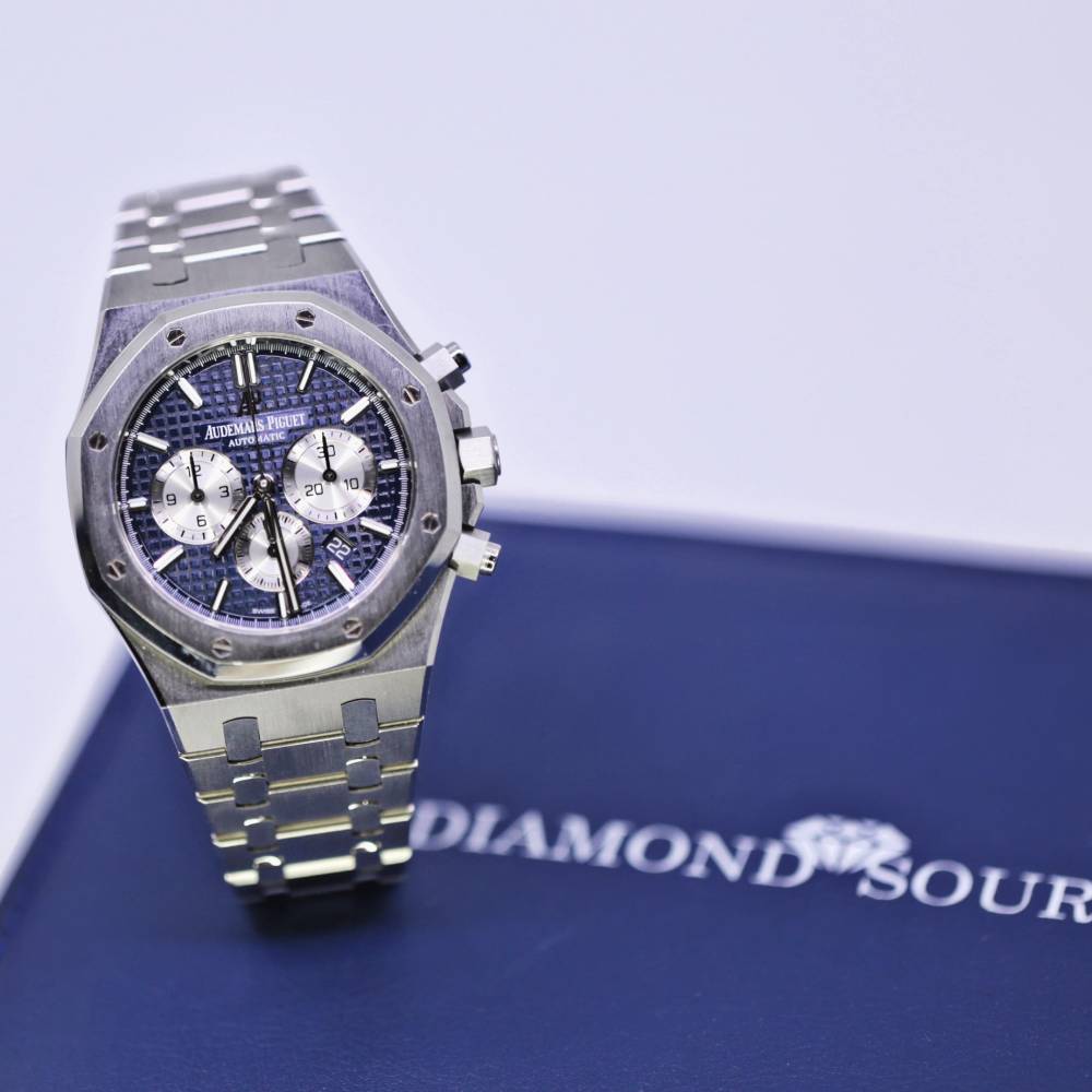 Audemars Piguet Royal Oak 41 mm | Stainless Steel Bracelet | Blue Dial | Mens Watch, Ref. 26331ST.OO.1220ST.01