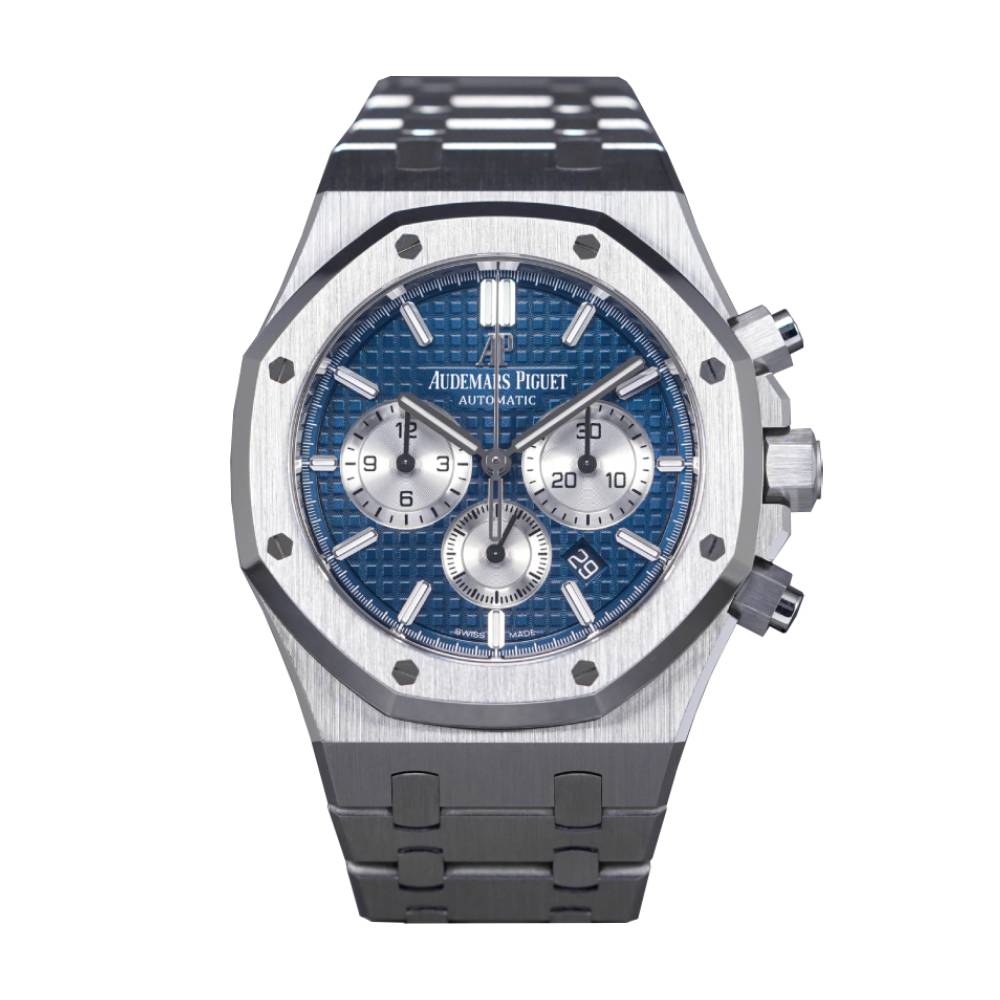 Audemars Piguet Royal Oak 41 mm | Stainless Steel Bracelet | Blue Dial | Mens Watch, Ref. 26331ST.OO.1220ST.01