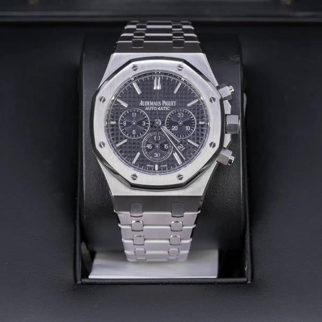 Audemars Piguet Royal Oak Chronograph 41 mm | Stainless steel Bracelet, Black Dial, Mens Watch, Ref. 26320ST.OO.1220ST.01