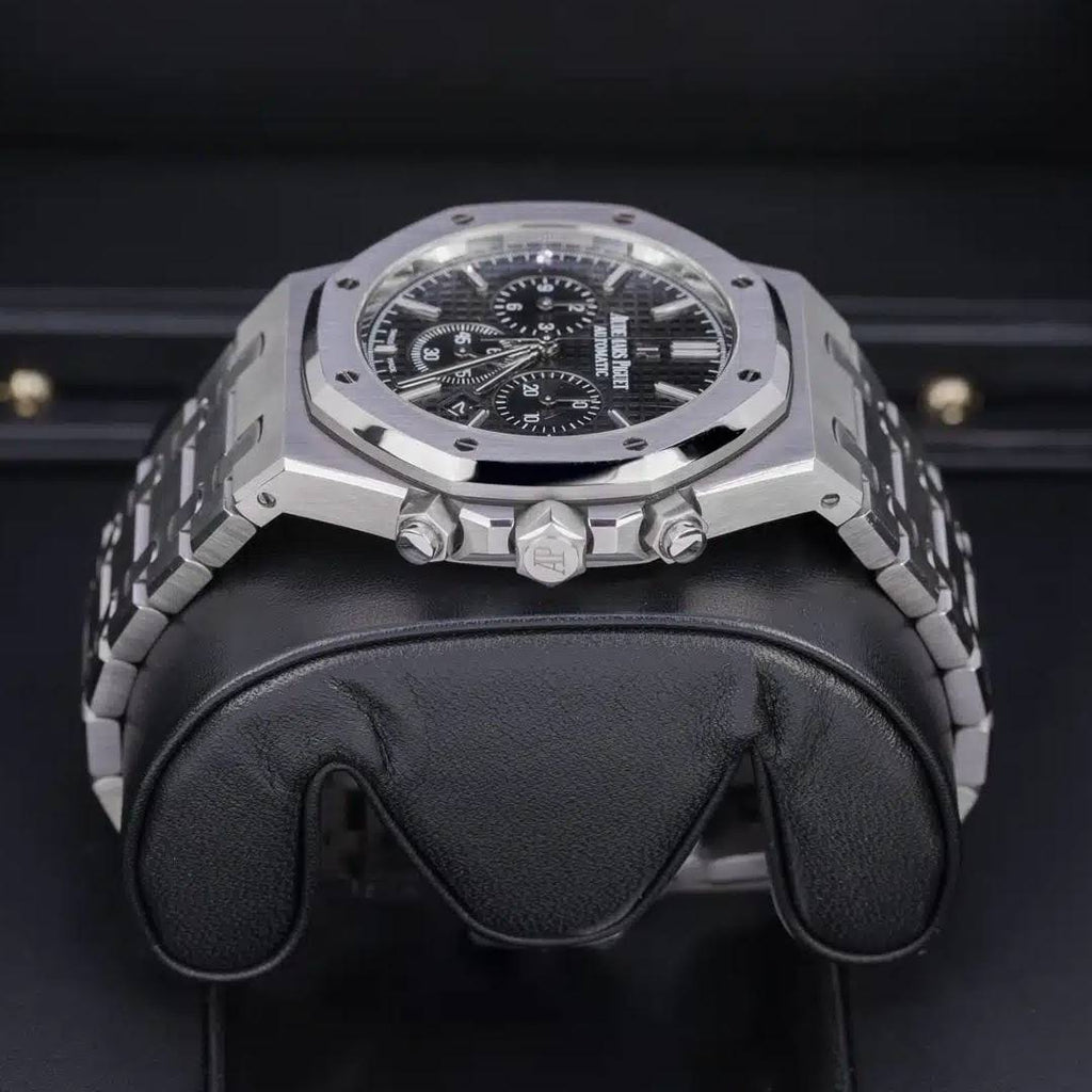 Audemars Piguet Royal Oak Chronograph 41 mm | Stainless steel Bracelet, Black Dial, Mens Watch, Ref. 26320ST.OO.1220ST.01