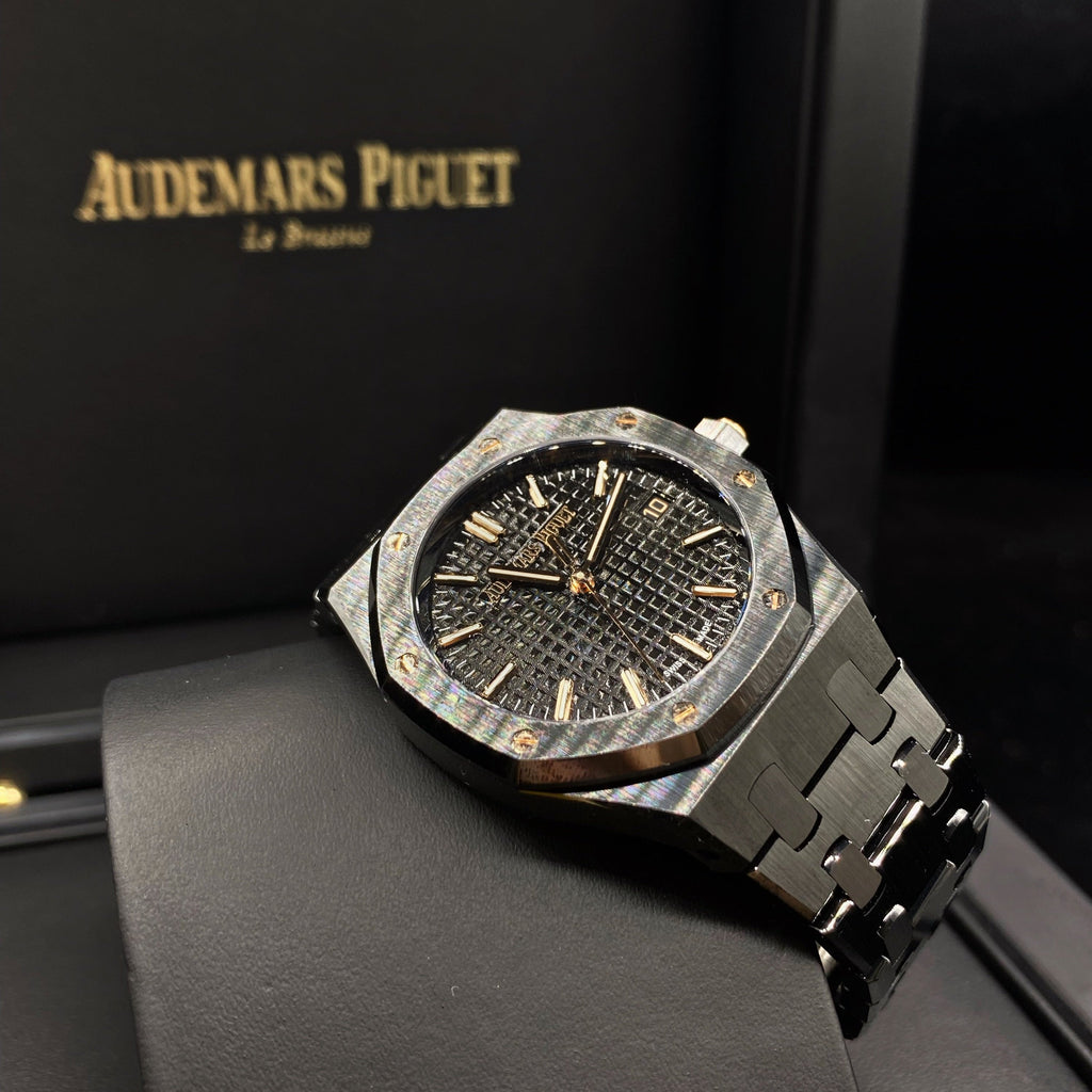 Audemars Piguet Royal Oak Tourbillon 34 mm, Black ceramic Bracelet, Black Dial, Black Ceramic Case | Mens Watch, Ref. 77350CE.OO.1266CE.01