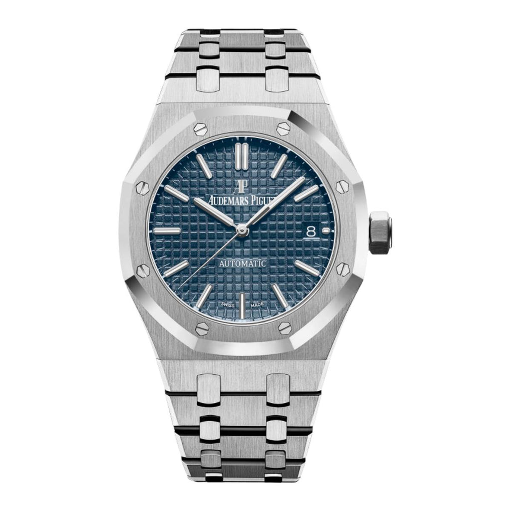 Audemars Piguet Royal Oak 37 mm | Stainless steel Bracelet | Blue Dial | Ladies Watch Ref. 15450ST.OO.1256ST.03