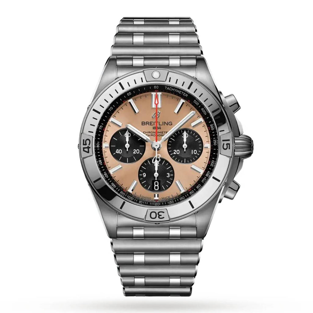 Breitling Chronomat B01 42, Stainless Steel, Copper-colored dial, Watch AB0134101K1A1