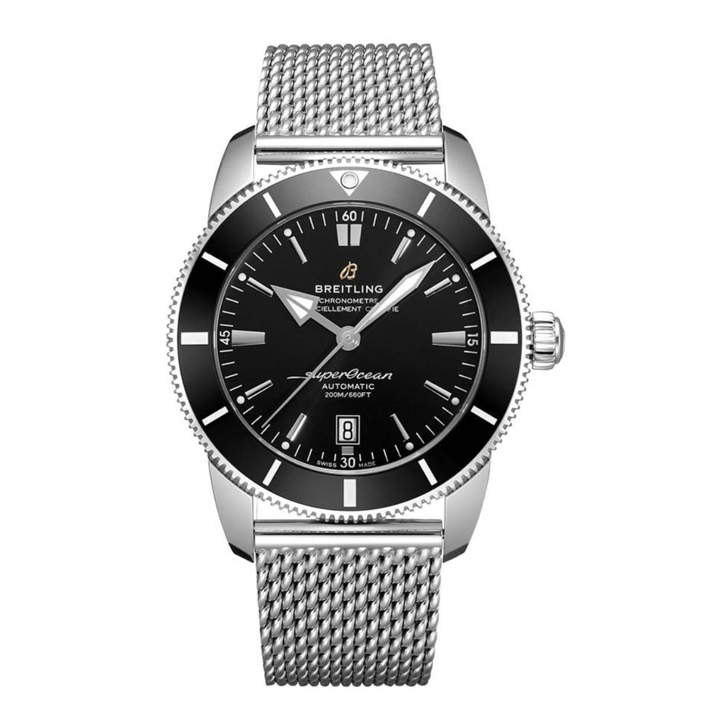 Breitling Superocean Heritage B20 Automatic 46, Stainless Steel, 46mm, Volcano Black dial, Watch AB2020121B1A1