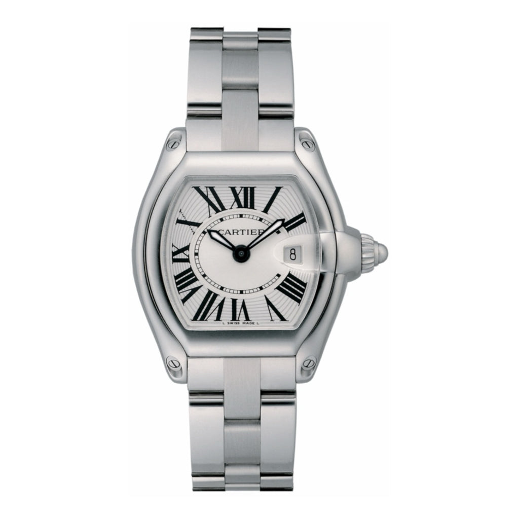Cartier, Roadster 36mm | Stainless Steel Bracelet | Silver Dial | Women's Watch, Ref. # W62016V3