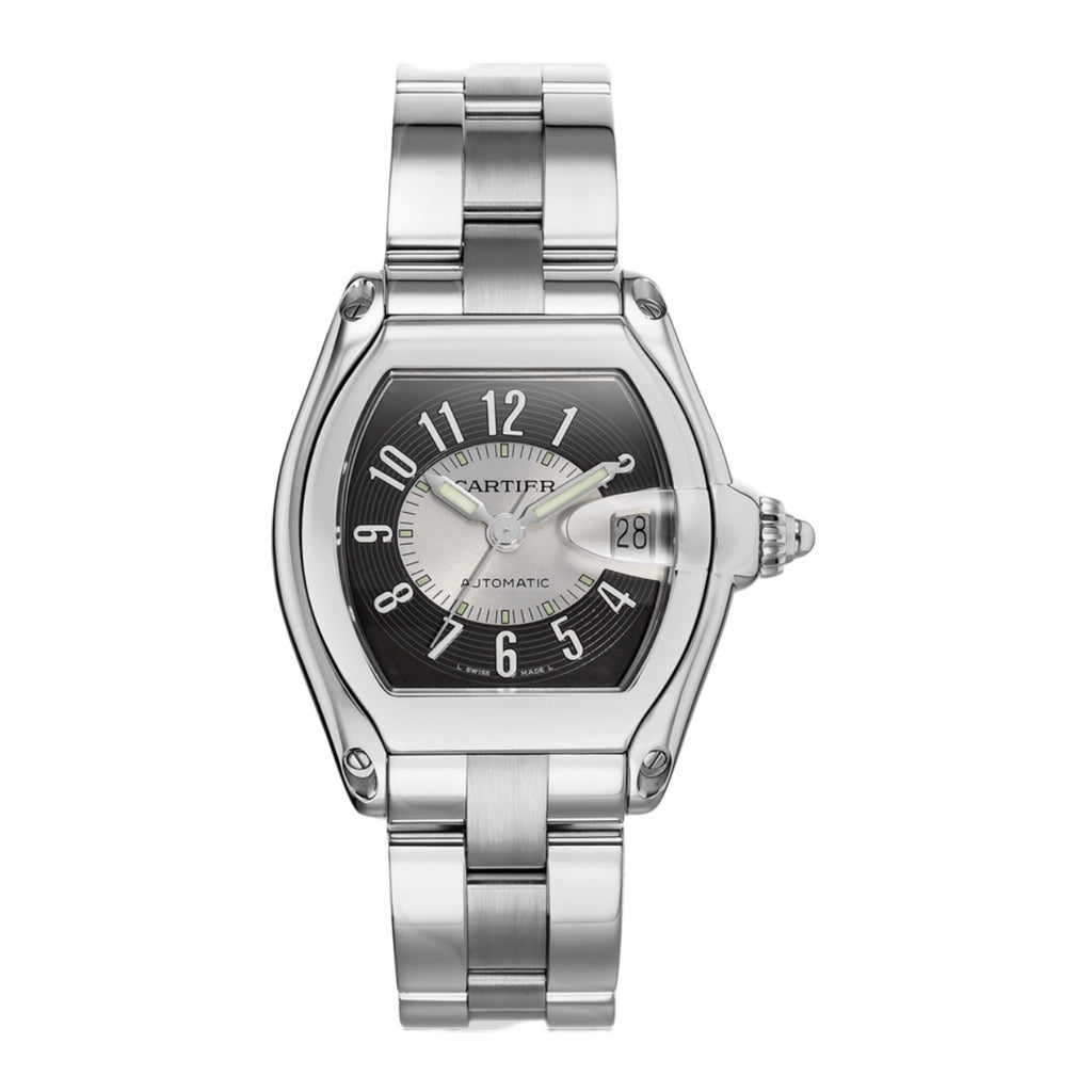 Cartier, Roadster 44mm | Stainless Steel Bracelet | Silver Dial | Men's Watch, Ref. # W62001V3