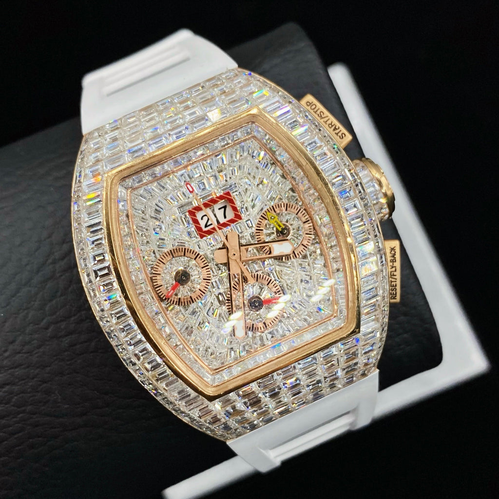 Custom Made RICHARD MILLE, White Rubber RM-1102 2, 65ct