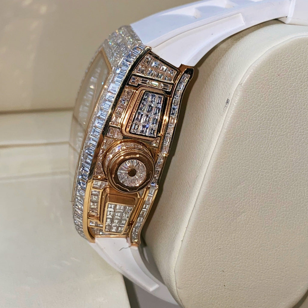 Custom Made RICHARD MILLE, White Rubber RM-1102 2, 65ct