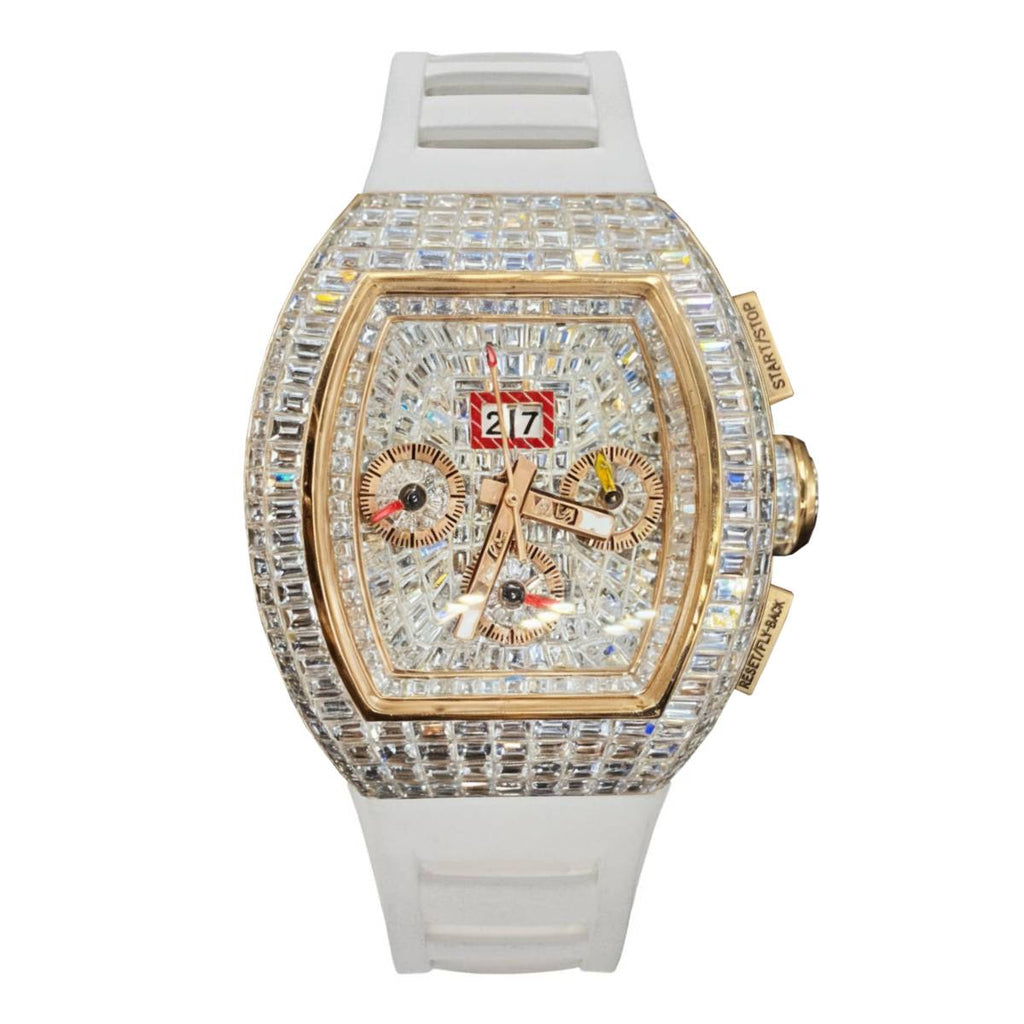 Custom Made RICHARD MILLE, White Rubber RM-1102 2, 65ct