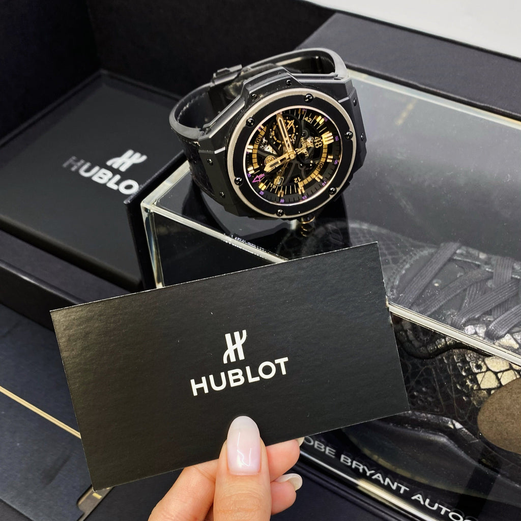 Hublot, Big Bang Black Mamba Kobe Bryant King Power 48, Ceramic, Titanium, Skeletonized Dial 748.CI.1119.PR.KOB13