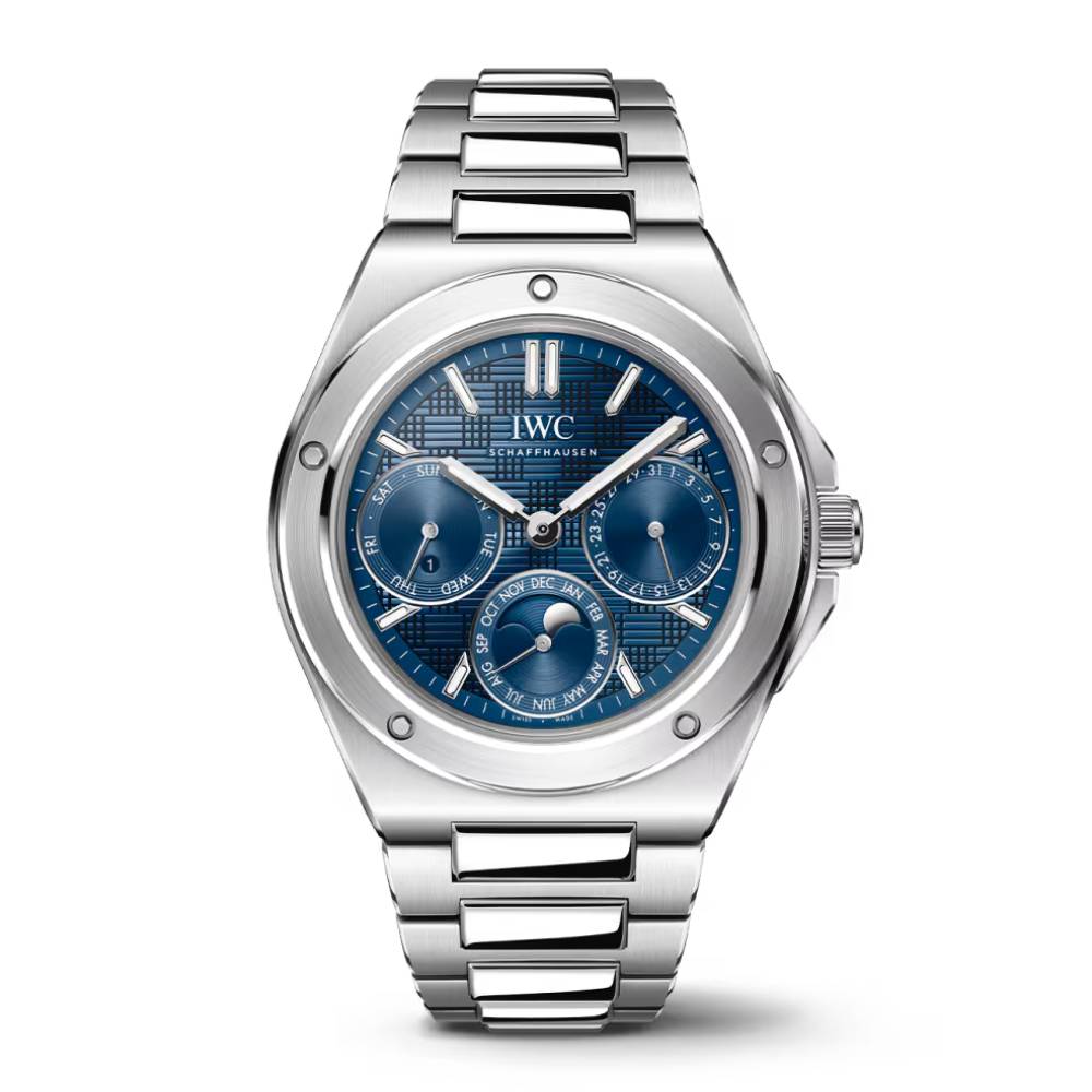 IWC Ingenieur Perpetual Calendar 41mm - Ref: IW344903 Blue Dial in Stainless Steel Case