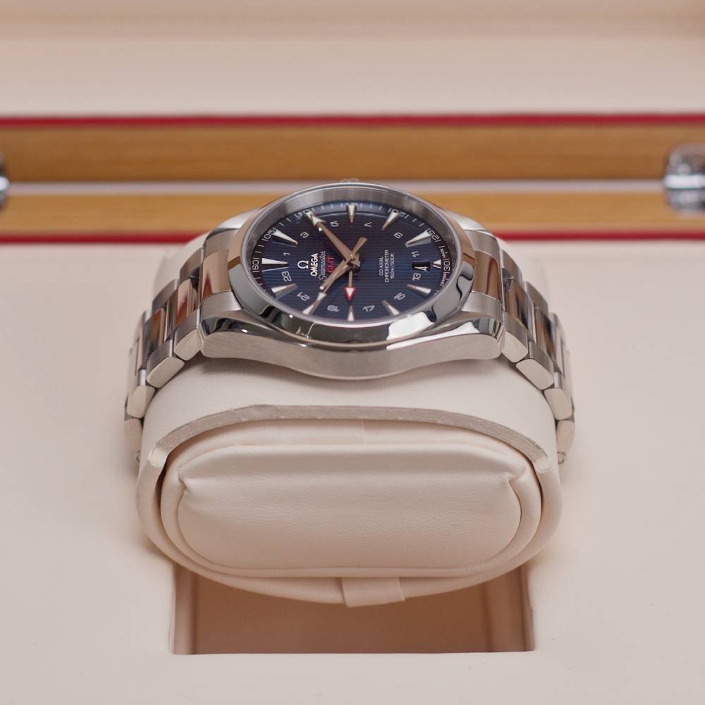 Omega Seamaster Aqua Terra 150M 43mm Watch - Ref: 231.10.43.22.03.001 - Blue Index Dial, Stainless Steel Bracelet