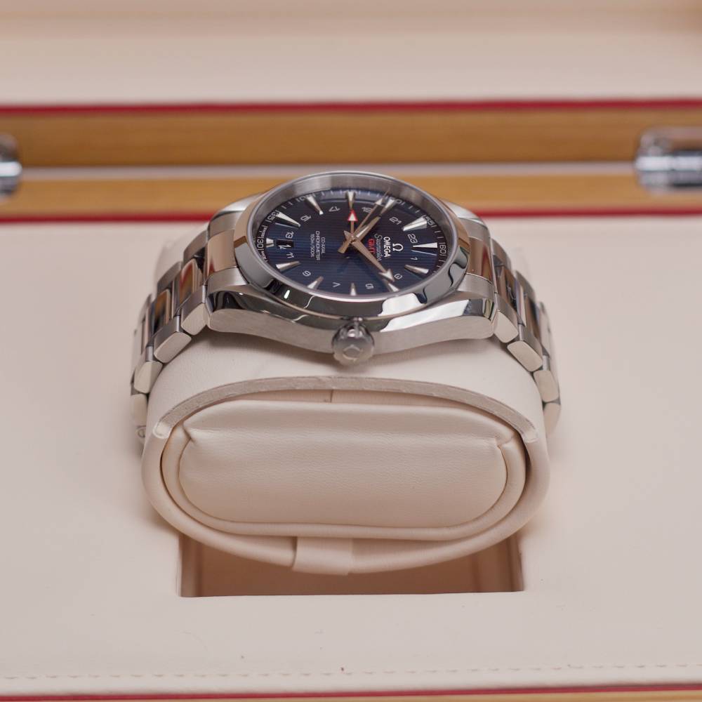 Omega Seamaster Aqua Terra 150M 43mm Watch - Ref: 231.10.43.22.03.001 - Blue Index Dial, Stainless Steel Bracelet