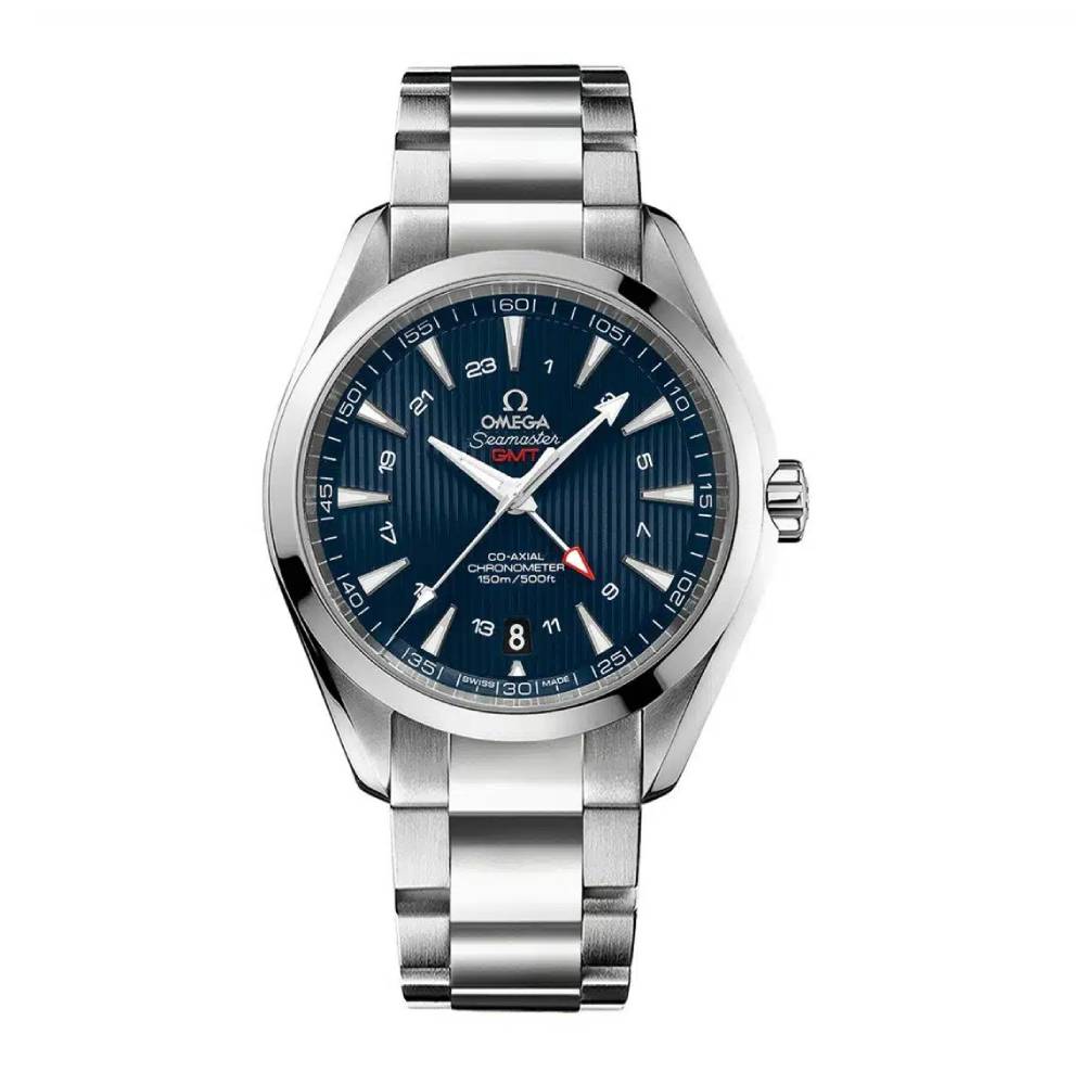 Omega Seamaster Aqua Terra 150M 43mm Watch - Ref: 231.10.43.22.03.001 - Blue Index Dial, Stainless Steel Bracelet