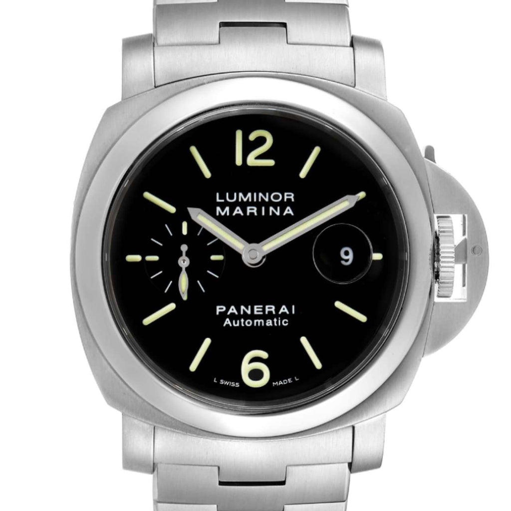 Panerai Luminor Marina 44mm | Stainless Steel bracelet | Black dial | Men's Watch PAM00299