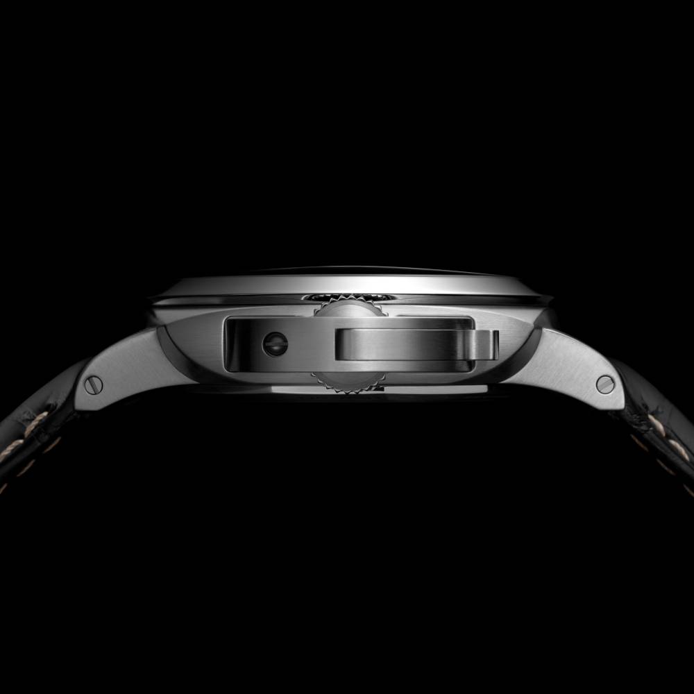Panerai Luminor Marina 44mm Watch - Ref: PAM03314 - White Arabic & Index Dial, Black Leather Strap