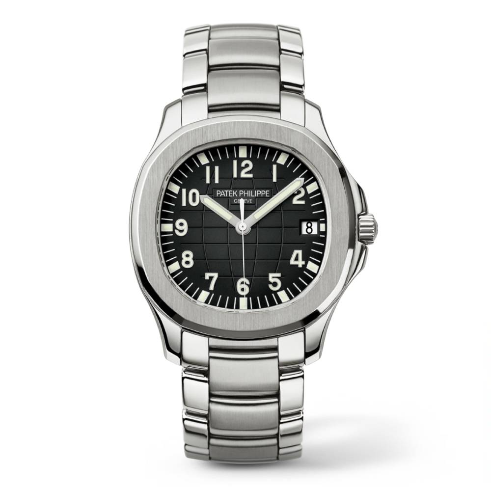 Patek Philippe Aquanaut 40.8mm Watch - Ref: 5167/1A-001 - Black Dial, Stainless Steel Case Stainless Steel Bracelet